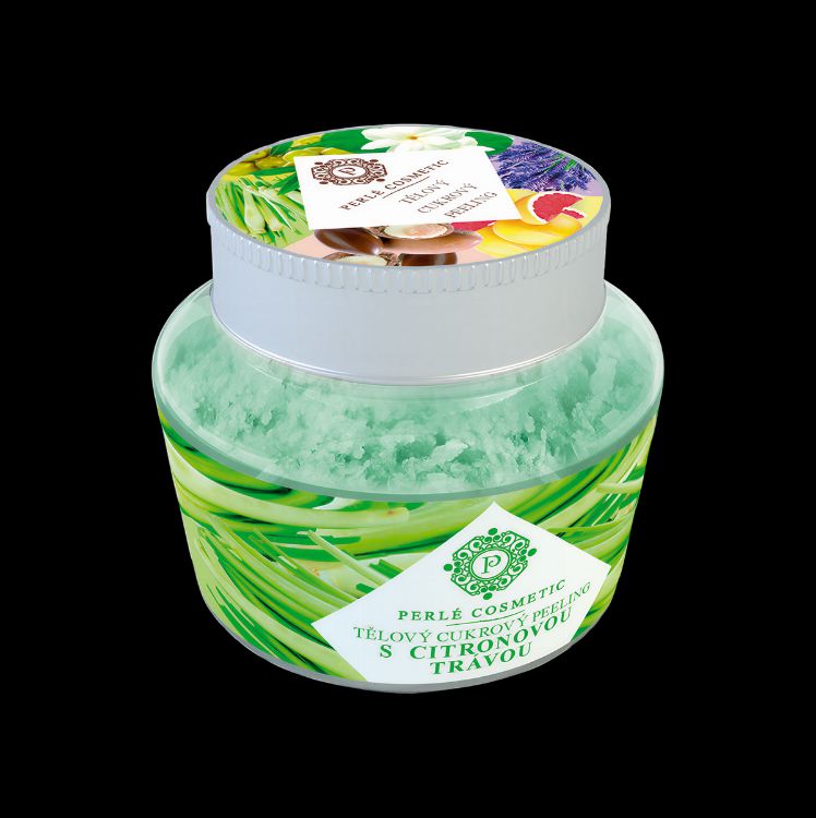 Obrázek Cukrový peeling s citronovou trávou 200 g - Green idea