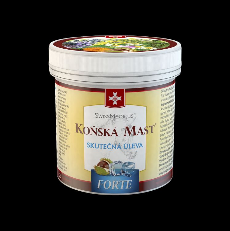 Obrázek Koňská mast forte chladivá 250 ml - Green idea