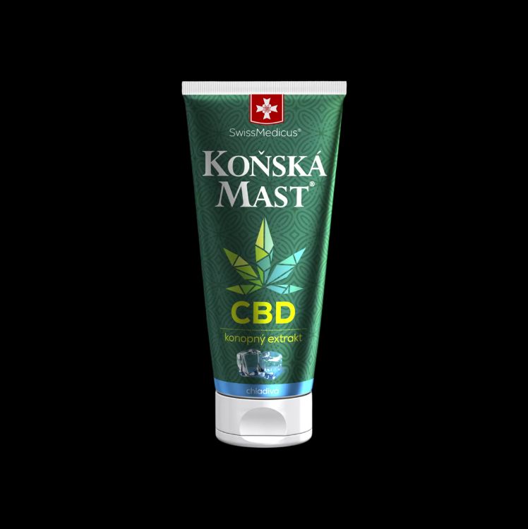 Obrázek Koňská mast s CBD chladivá 250 ml - Green idea