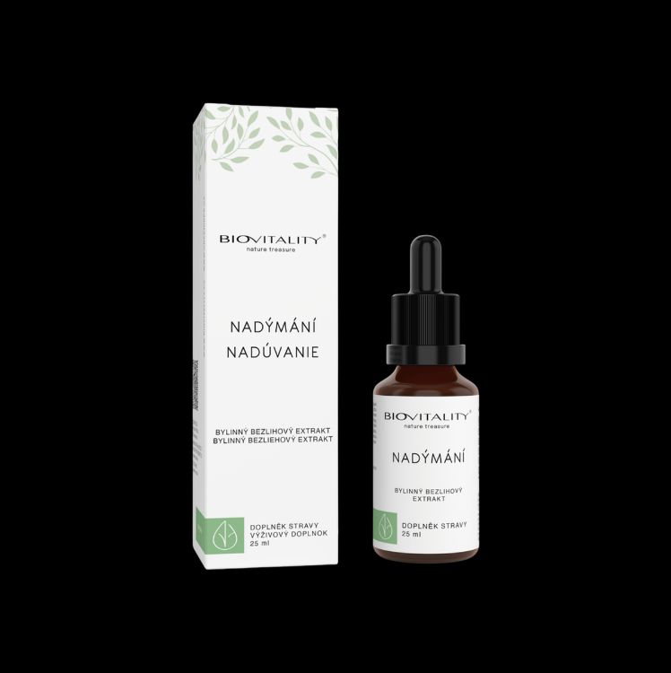 Obrázek Nadýmání bezlihová tinktura - kapky 25 ml - Green idea