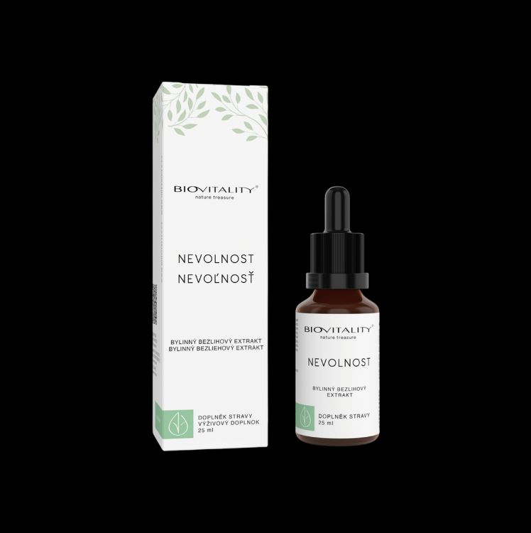 Obrázek Nevolnost bezlihová tinktura - kapky 25 ml - Green idea