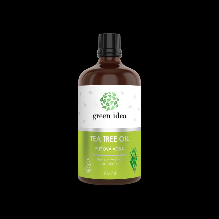 Obrázek TTO pleťová voda s měsíčkem; panthenolem a zinkem bez alkoholu 100 ml - Green idea