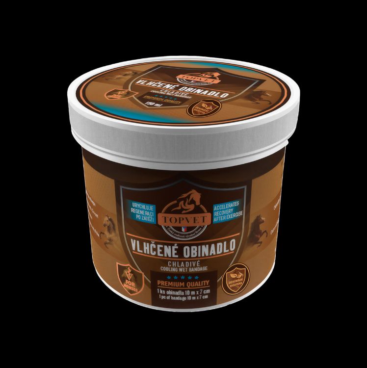 Obrázek Vlhčené obinadlo chladivé - Green idea