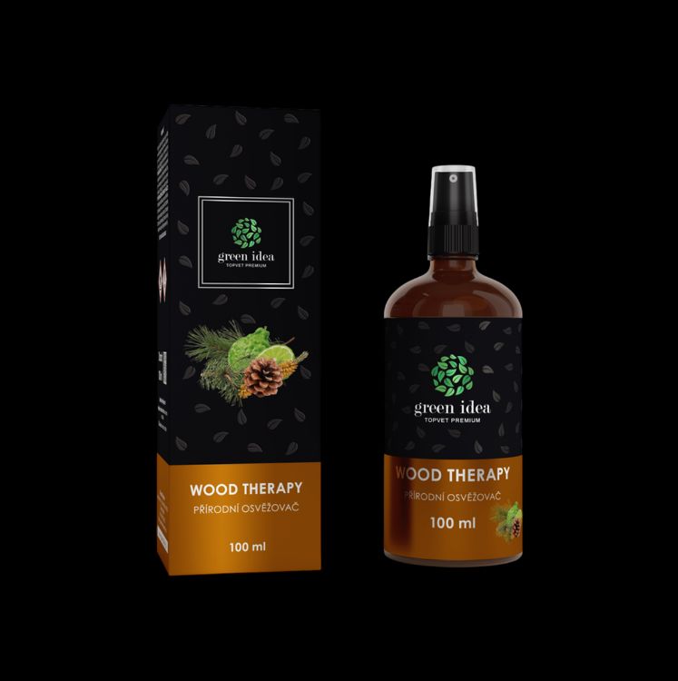 Obrázek WOOD THERAPY - přírodní osvěžovač vzduchu 100 ml - Green idea