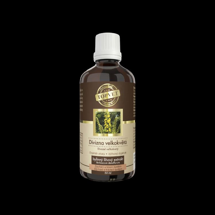 Obrázek Divizna velkokvětá tinktura - kapky 50 ml - Green idea