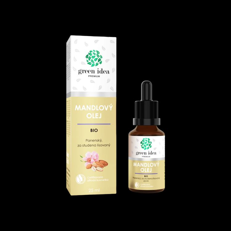 Obrázek Mandlový olej BIO 25 ml - Green idea