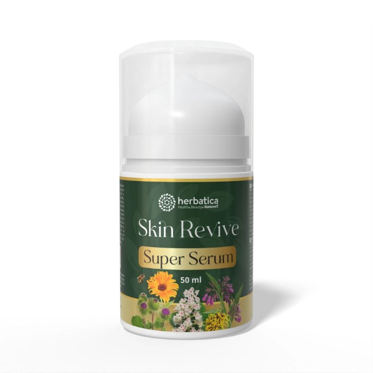Obrázek Skin Revive SuperSerum – anti-age pleťové sérum s vitamínem C a kyselinou hyaluronovou - 50 ml - Herbatica