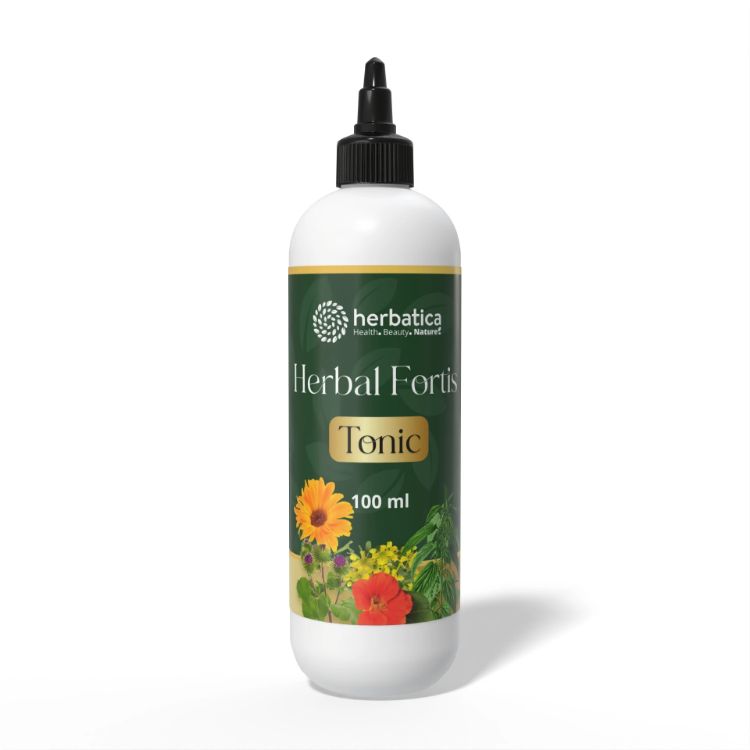 Obrázek Herbal Fortis Tonic – intenzivní bylinné tonikum pro posílení vlasů – 100 ml - Herbatica
