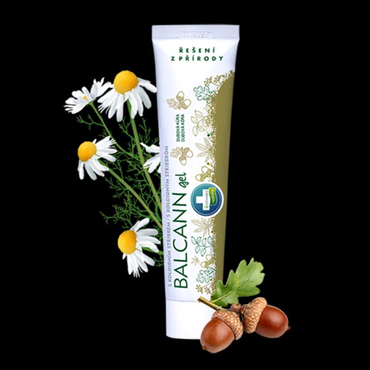 Obrázek BALCANN gel z dubové kůry na hemoroidy, trhliny - 75 ml - Annabis