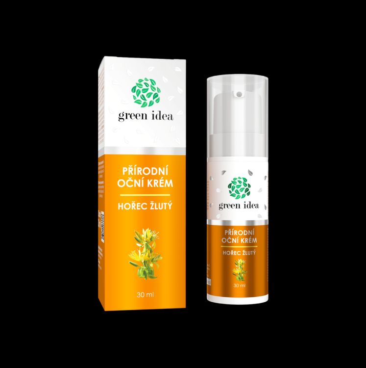 Obrázek Přírodní oční krém - Hořec žlutý - Green idea