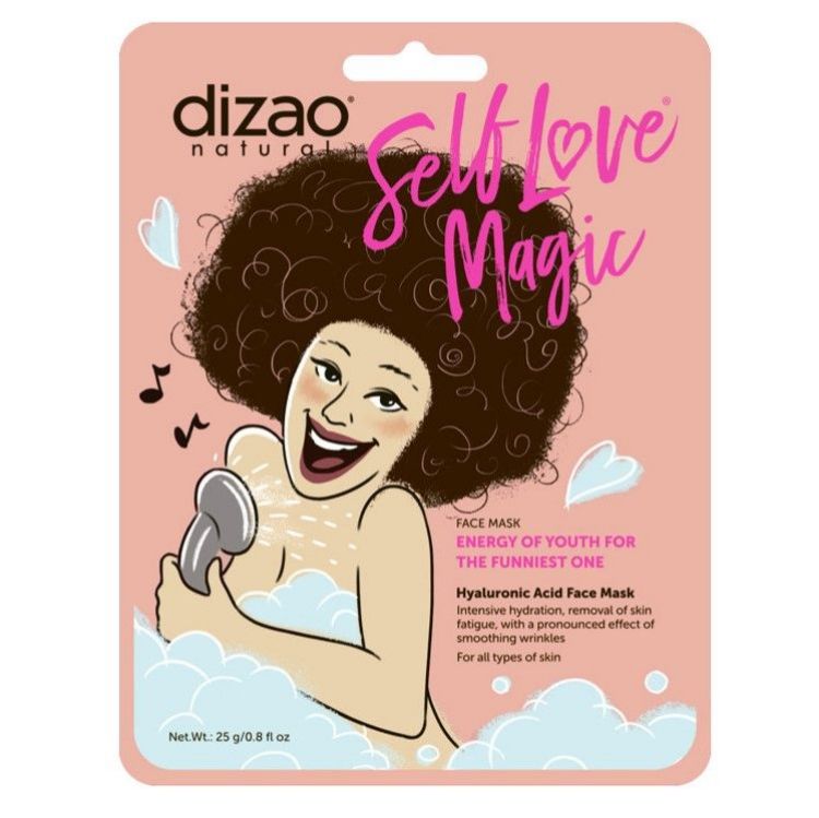 Obrázek Hydratační pleťová maska s kyselinou hyaluronovou - 25g - Dizao