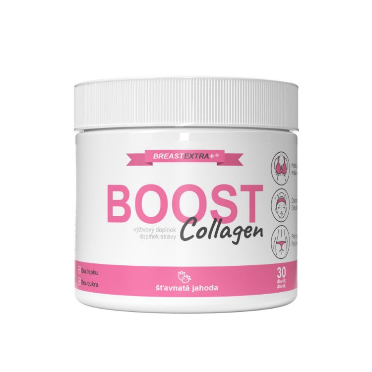 Obrázek BreastExtra+ BreastExtra BOOST Collagen pro dokonalá velká prsa a zářivou pleť – 30 dávek