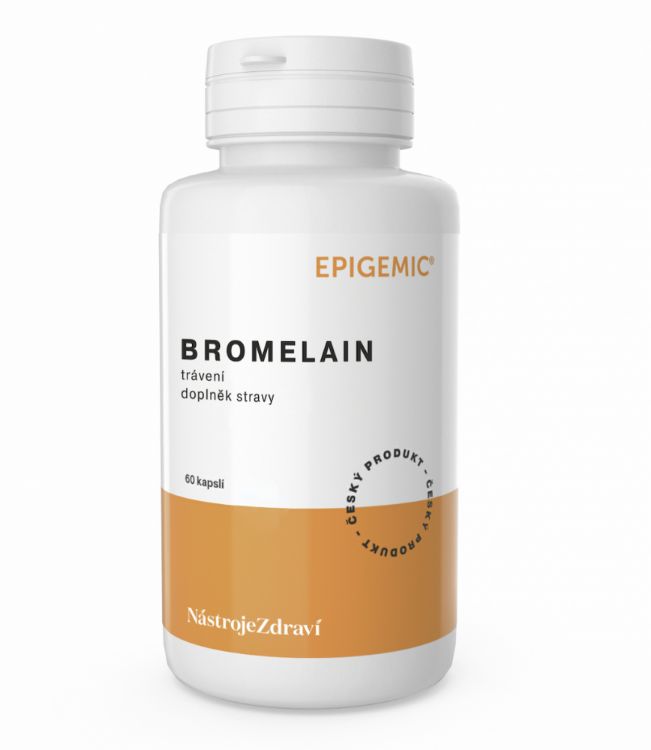 Obrázek Bromelain - 60 kapslí - Epigemic®