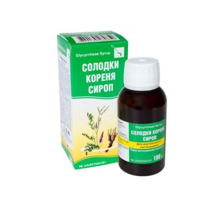 Obrázek Lékořicový sirup proti kašli a chřipce - 100g - Ternopharm