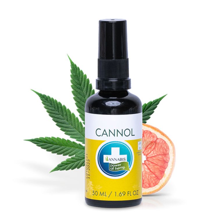 Obrázek CANNOL BIO Konopný olej pro celé tělo - 50 ml - Annabis