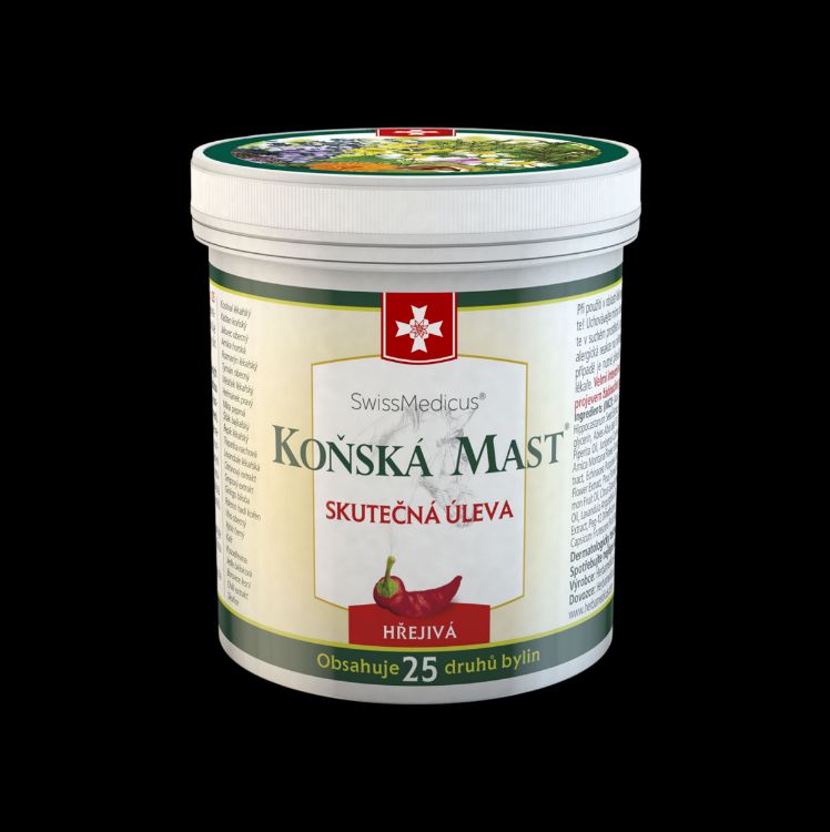 Obrázek Koňská mast hřejivá 250 ml - SwissMedicus