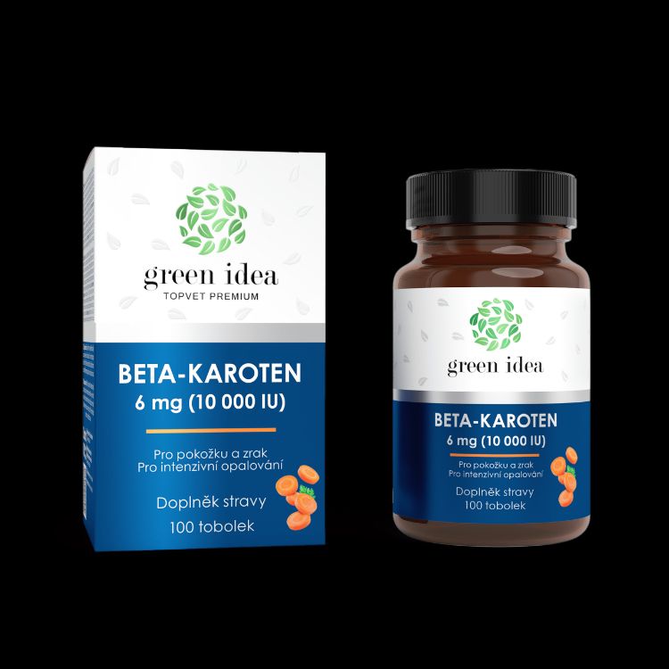 Obrázek Beta-karoten - tobolky 100 ks - Green idea