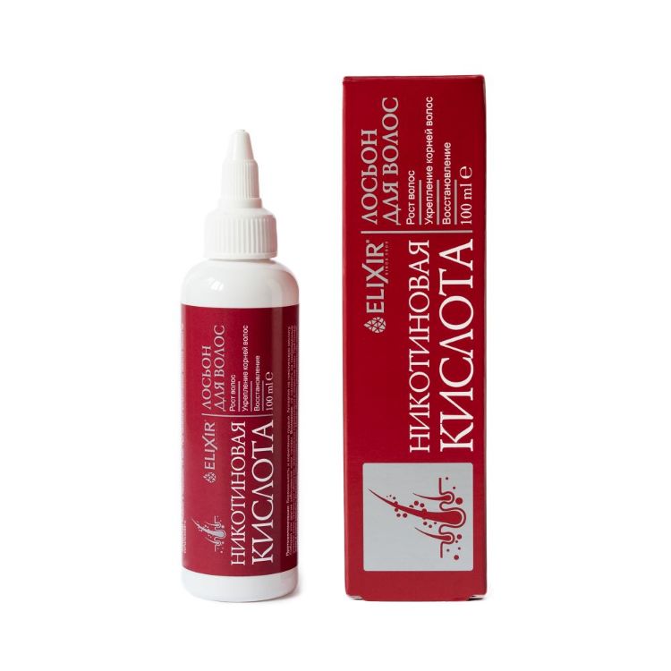 Obrázek Vlasová voda s kyselinou nikotinovou - 100ml - Elixir