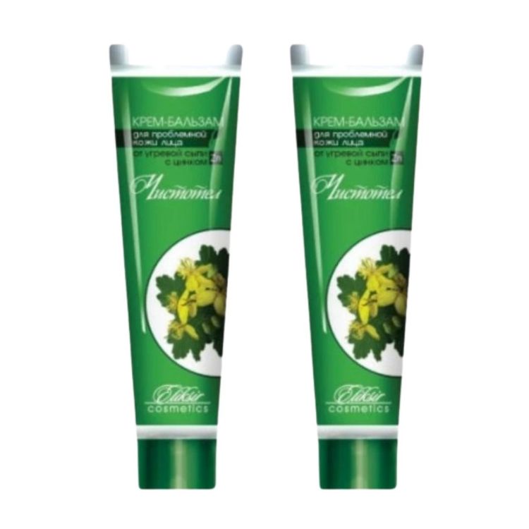 Obrázek Zvýhodněný set: 2x Krémový balzám "Vlaštovičník extrakt" čistotel - Elixir - 40 ml