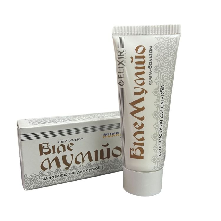 Obrázek Bílé Mumio – krém-balzám pro péči o klouby – Elixir – 75 ml