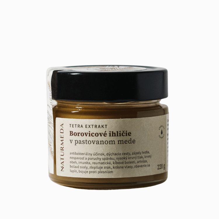 Obrázek Terapeutický med s borovicovým jehličím – 220 g – Naturmeda