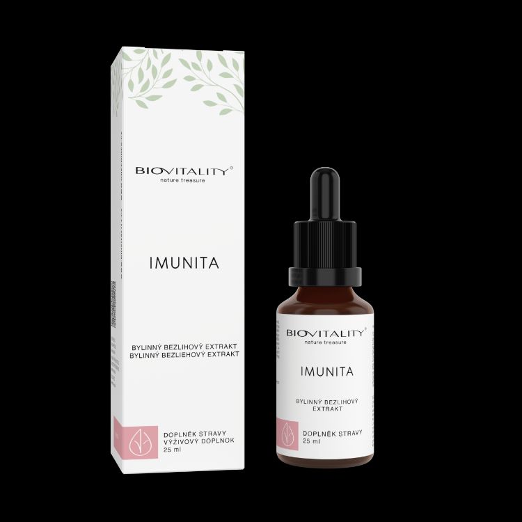 Obrázek Imunita bezlihová tinktura kapky 25 ml - Green idea