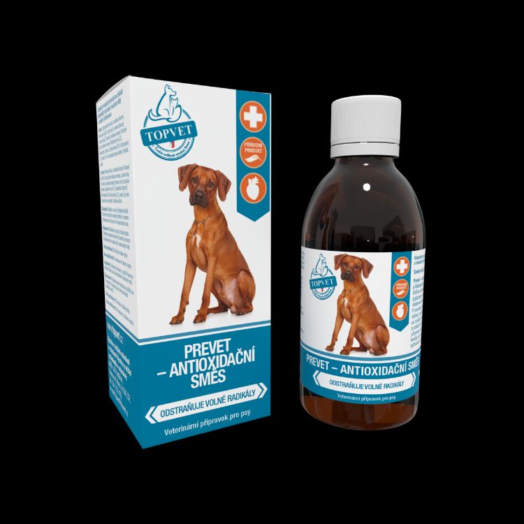Obrázek PREVET antioxidační směs pro psy 200 ml - Green idea