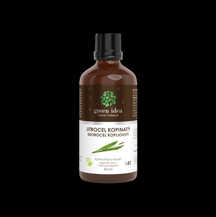 Obrázek Jitrocel kopinatý tinktura - kapky 50 ml - Green idea