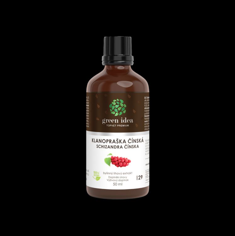 Obrázek Schizandra - Klanopraška tinktura - kapky 50 ml - Green idea