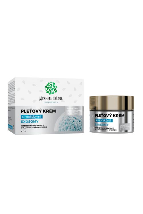 Obrázek Pleťový krém s exosomy 50 ml - Green idea