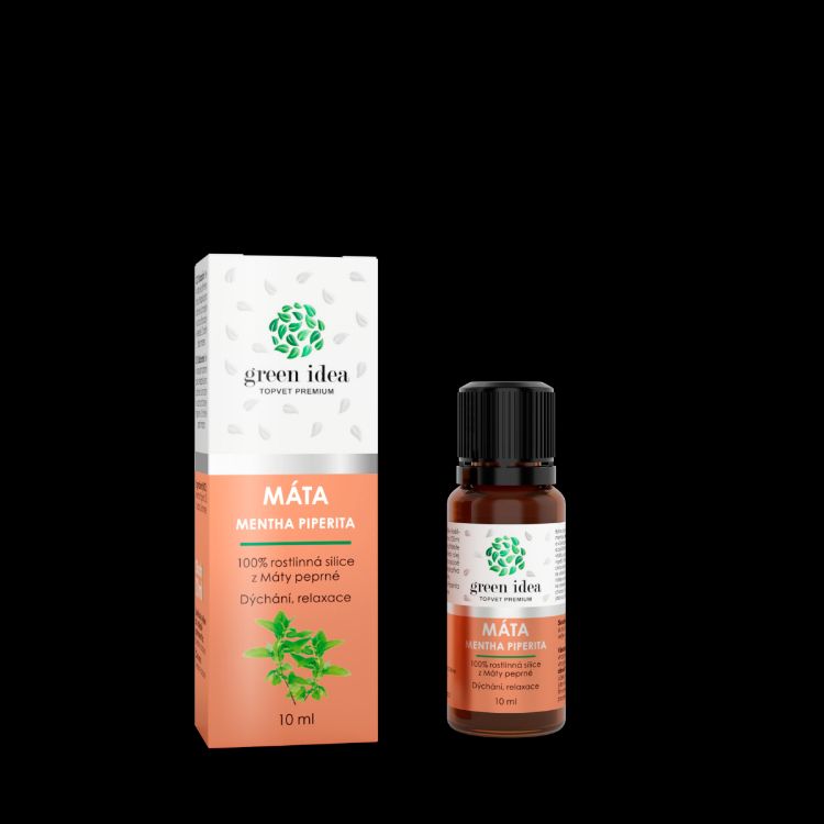Obrázek Máta 100% silice 10 ml - Green idea