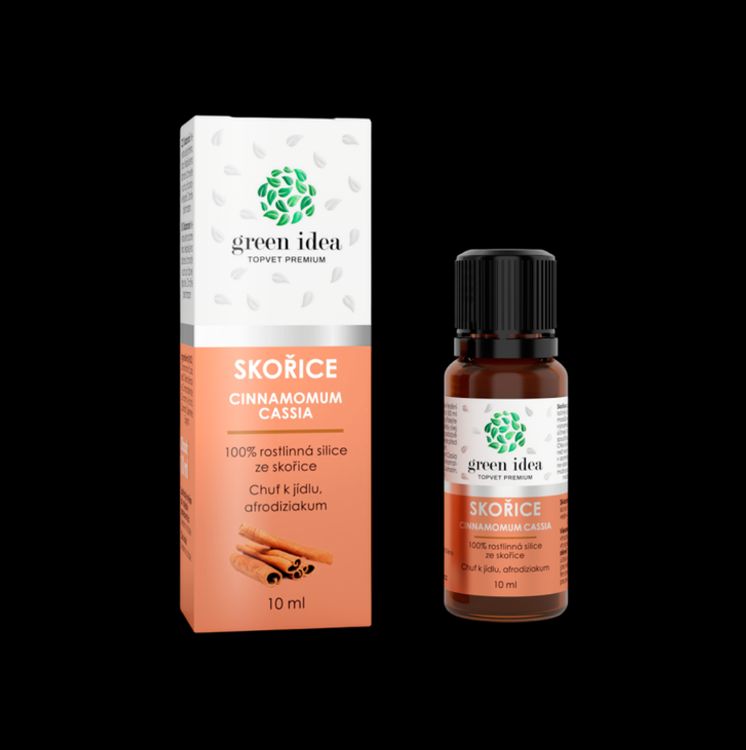 Obrázek Skořice - 100% silice 10 ml - Green idea