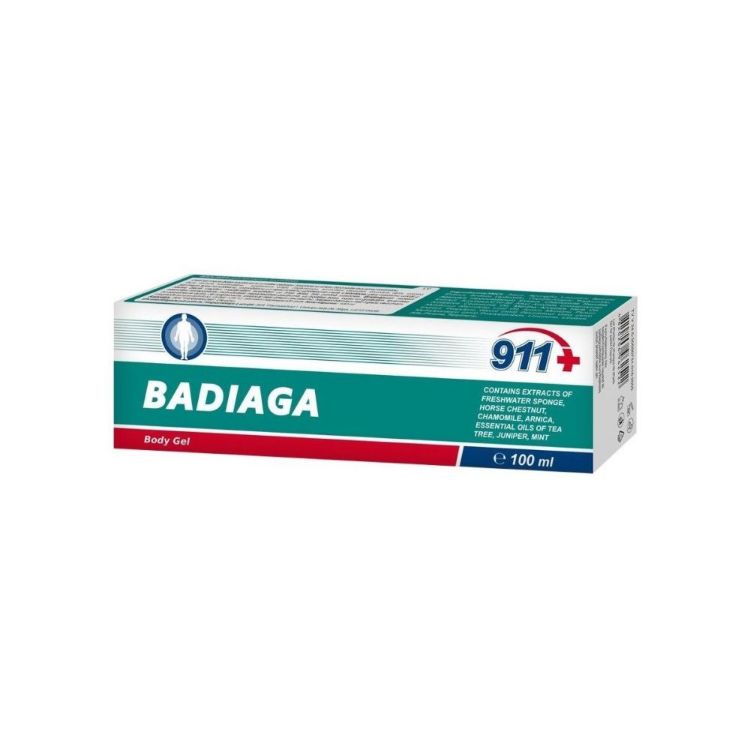 Obrázek Badiaga gel na modřiny a pohmožděniny - 100 ml - Twinstec 911+