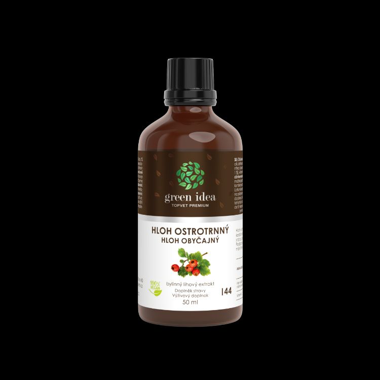 Obrázek Hloh ostrotrnný tinktura - kapky 50 ml - Green idea