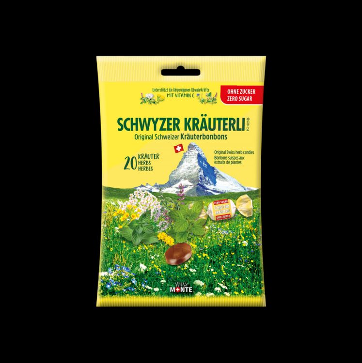 Obrázek Bylinné bonbony - Bylinky bez cukru 75 g - Green idea