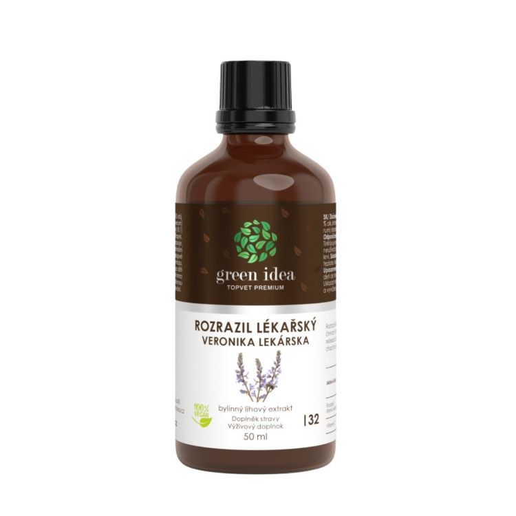 Obrázek Rozrazil lékařský tinktura - kapky 50 ml - Green idea