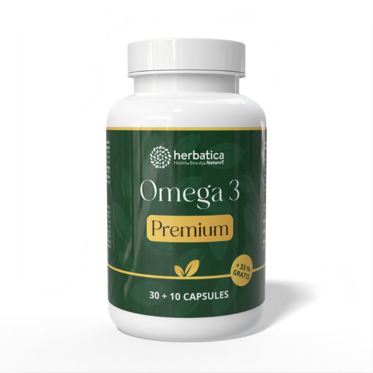 Obrázek Omega 3 Premium - 40 kapslí - Herbatica