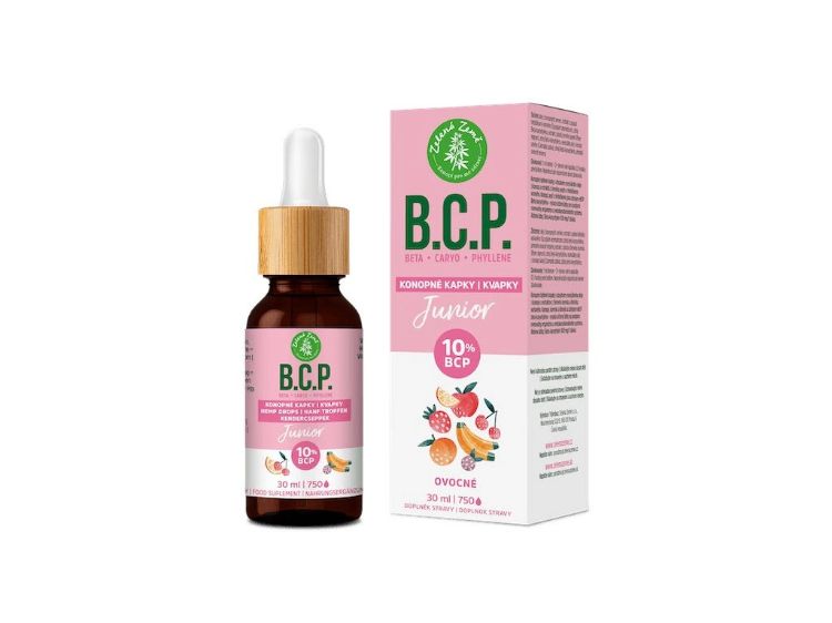 Obrázek Konopné kapky s BCP Junior - 30 ml - Zelená Země