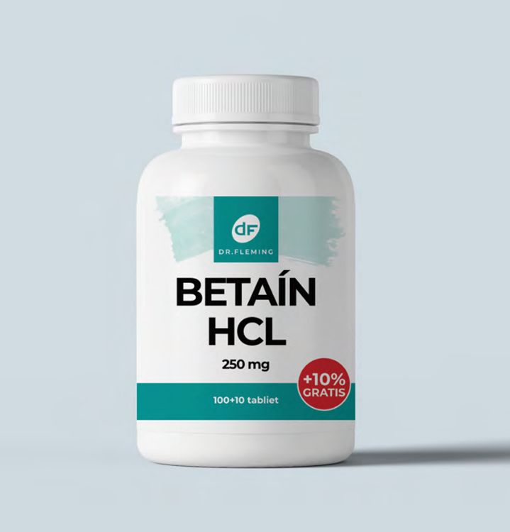 Obrázek Betaín HCl - 110 tablet - Dr. Fleming