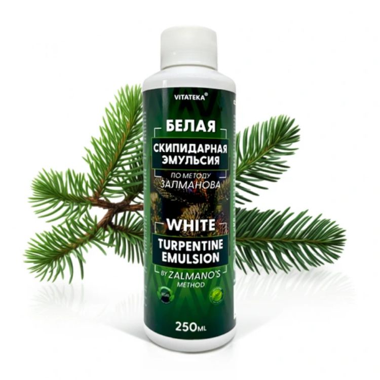 Obrázek Bílá terpentýnová koupelová emulze – 250 ml – Vitateka