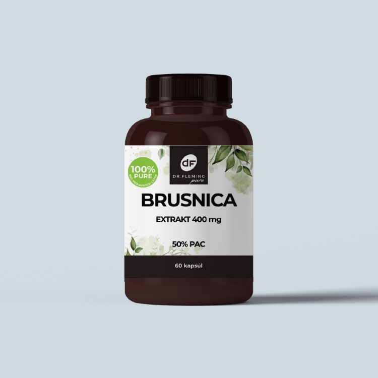 Obrázek Brusinka extrakt 50% PAC - 60 kapslí - Dr. Fleming