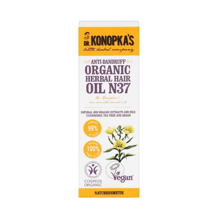 Obrázek Bylinný olej na vlasy №37 – 30 ml – Dr. Konopka's