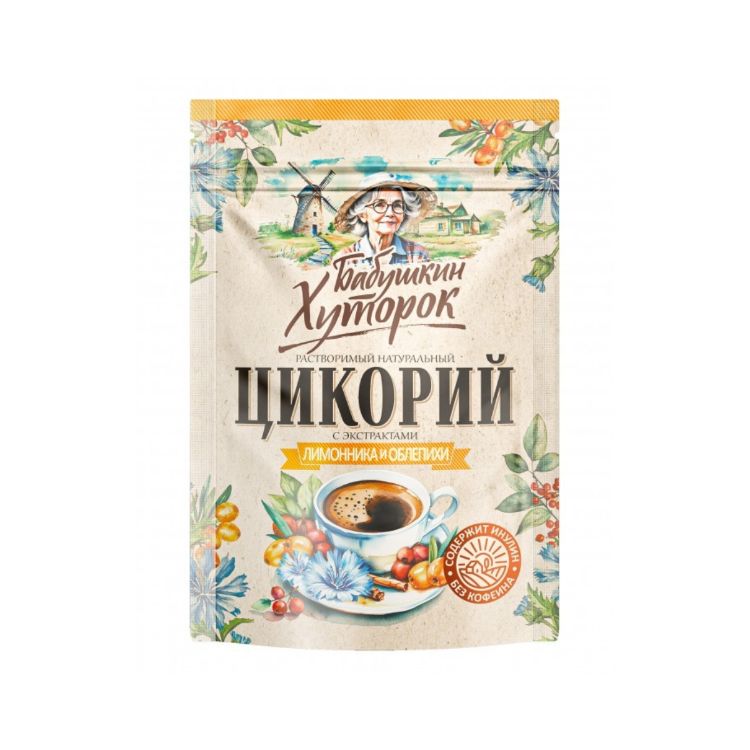 Obrázek Čekanková káva s rakytníkem a citronovou trávou - 100 g - Hutorok