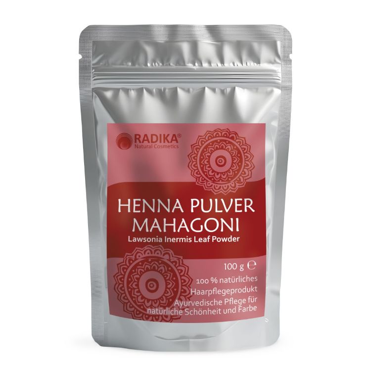 Obrázek Henna prášek mahagon - 100 g - Bioherba