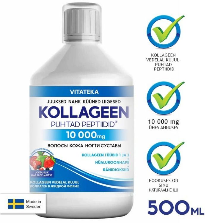 Obrázek Hovězí kolagen 10000 mg - 500 ml - Vitateka