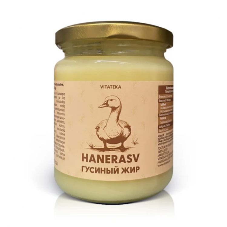 Obrázek Husí sádlo – tradiční receptura – 210 g – Vitateka