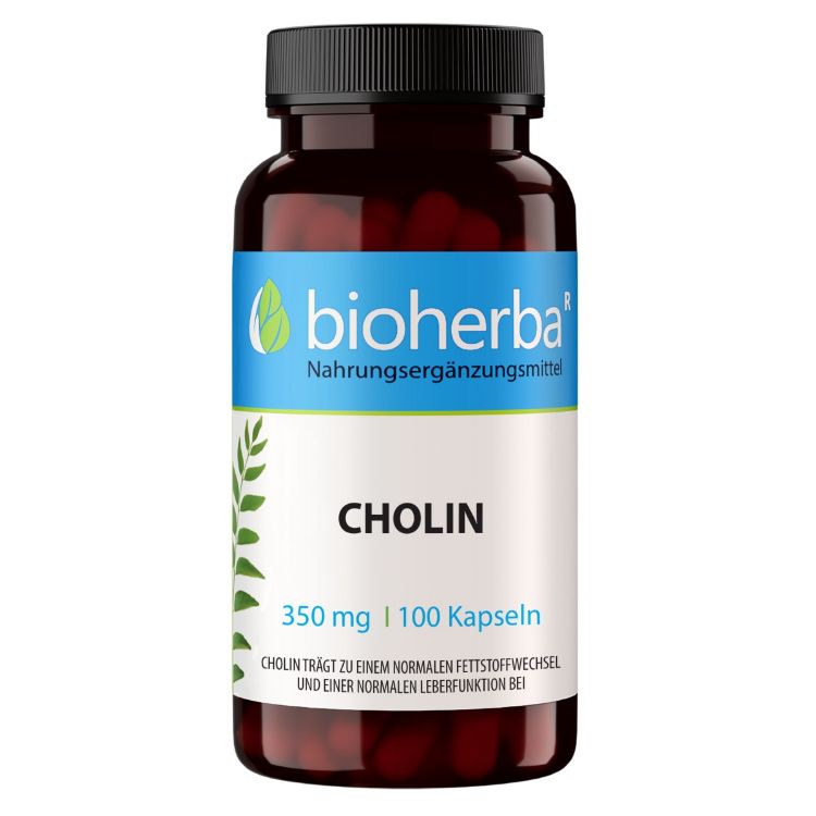 Obrázek Cholin 350 mg - 100 kapslí - Bioherba