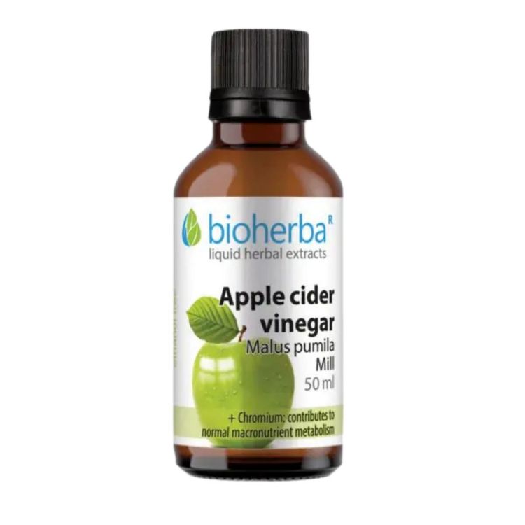 Obrázek Jablečný ocet – tinktura kapky – 50 ml – Bioherba