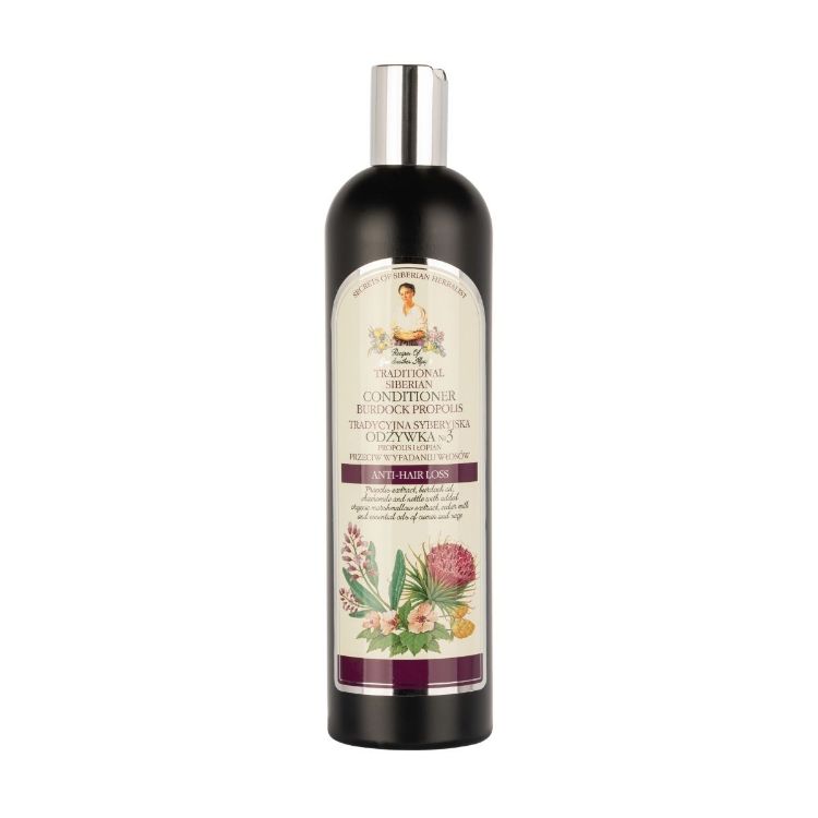 Obrázek Kondicionér na vlasy №3 – lopuchový propolis - 550 ml - Babička Agafia
