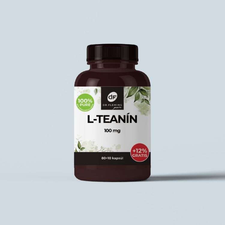 Obrázek L-Theanin 100 mg - 90 kapslí - Dr. Fleming